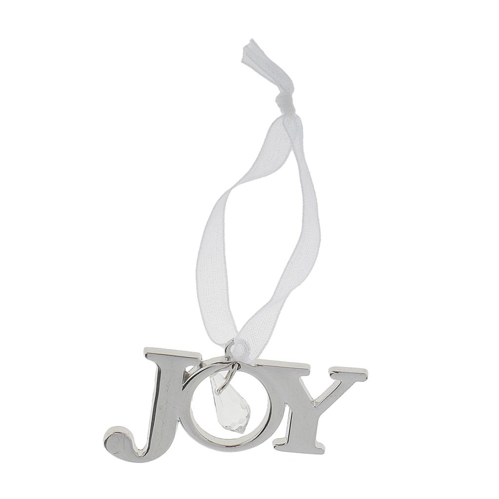 JOY Letters Hanger Christmas  Tree Party Decoration Ornament Craft