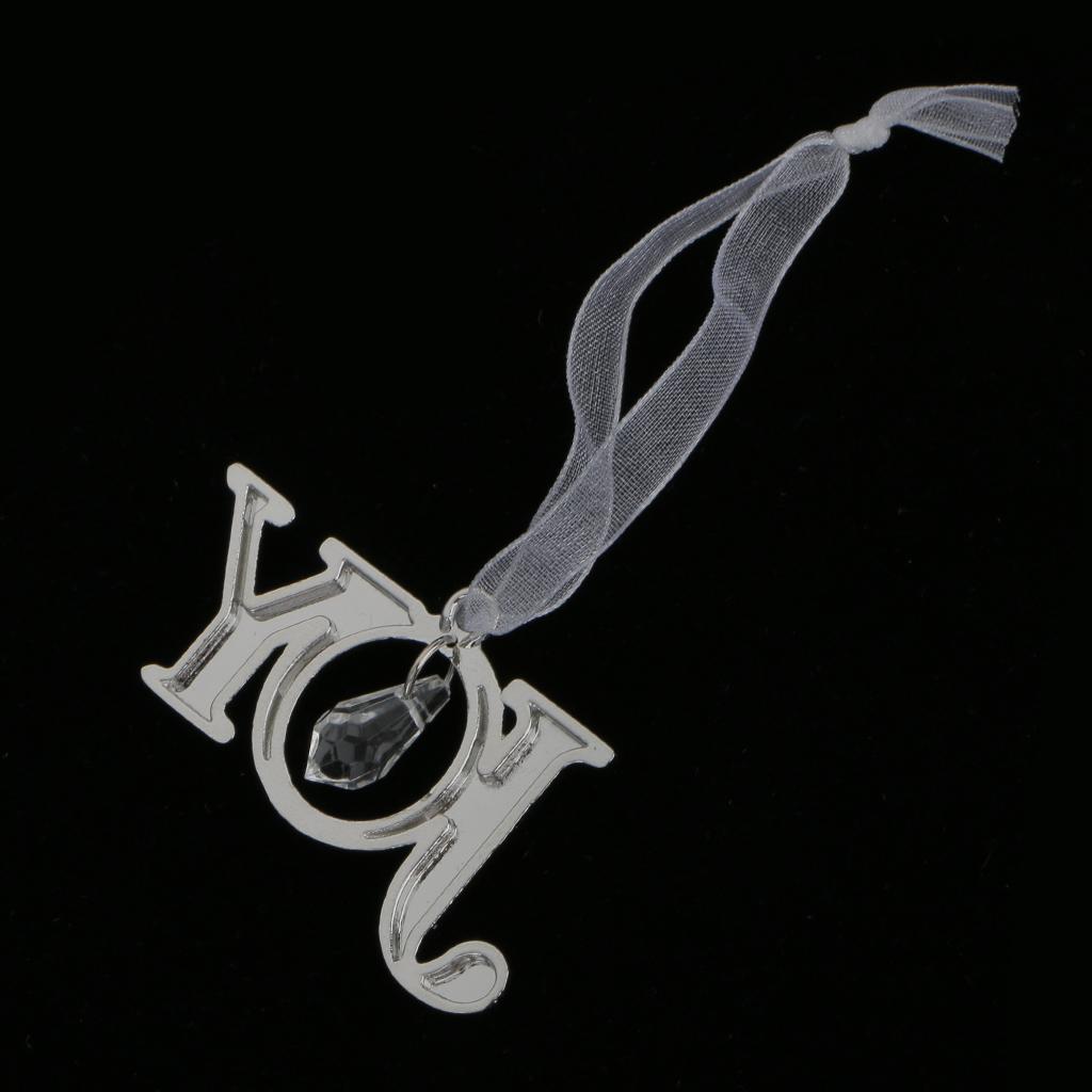 4xJOY Letters Hanger Christmas  Tree Party Decoration Ornament Craft