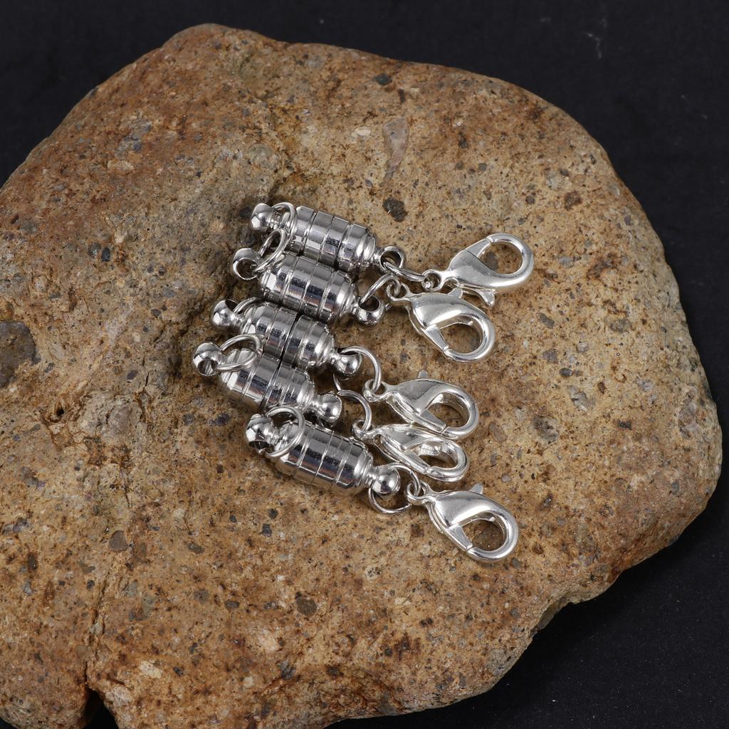 10pcs 6mm Magnetic Lobster Clasps Extender Chain Bracelet Necklace ...