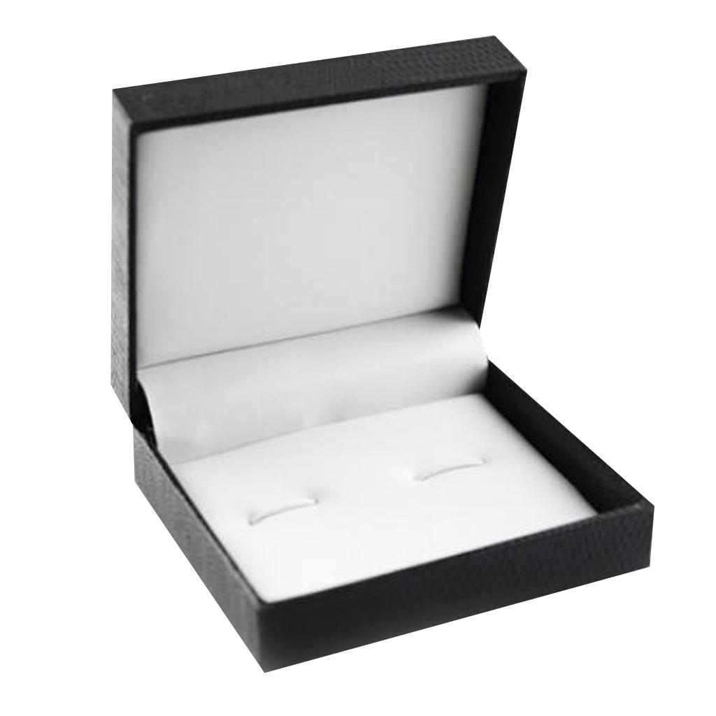 Luxury Cufflink Storage Box Mens Wedding Gift Cufflinks Box