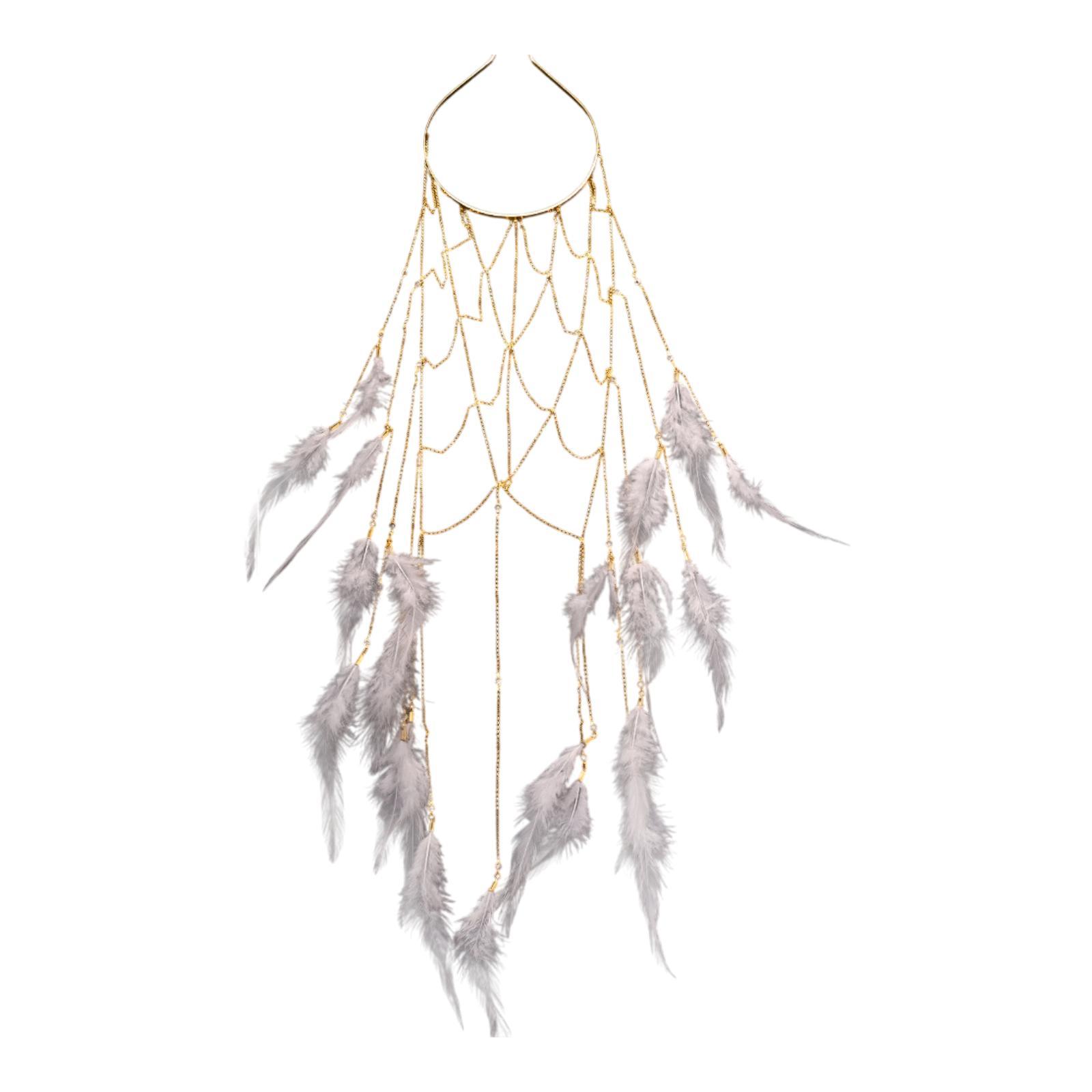 Tassel Feather Headband