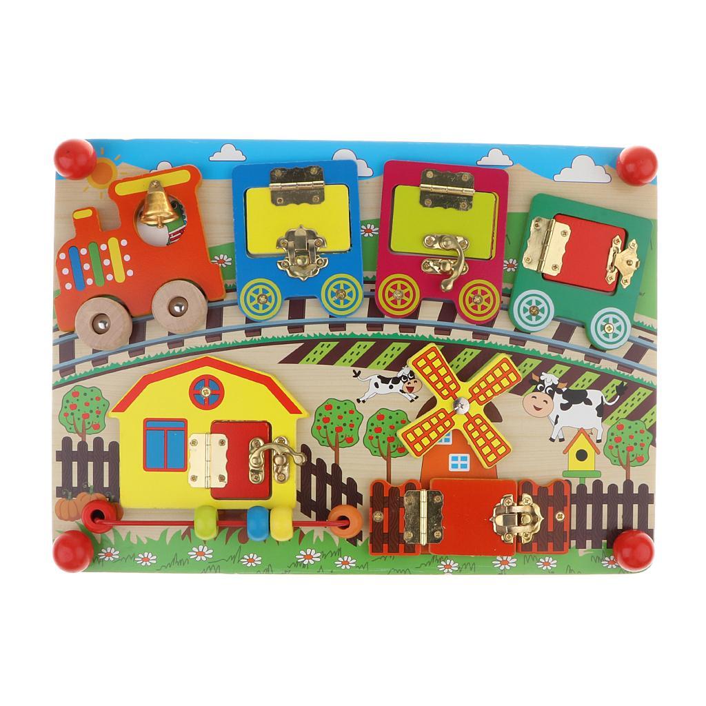 Set Tavoletta Sensoriale Montessori Compresse Giocattolo Evolutivo Precoce