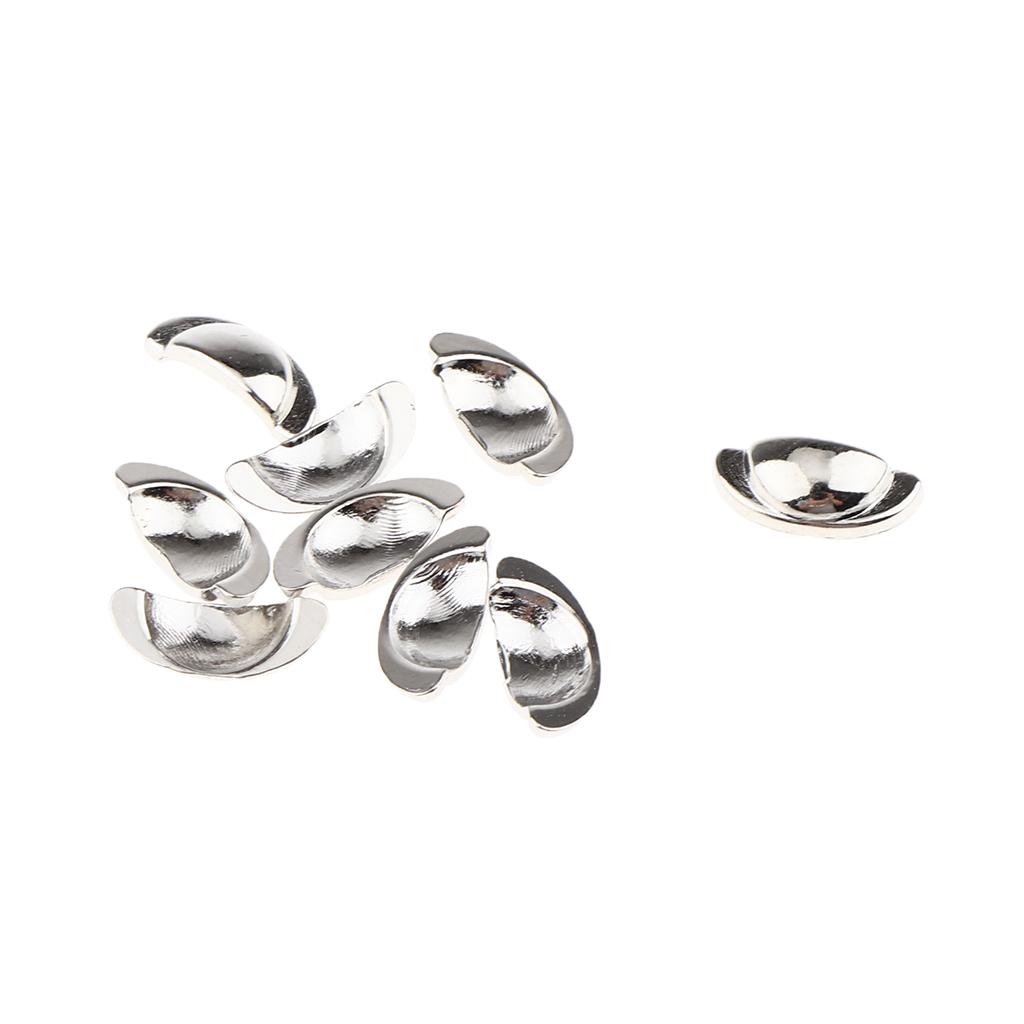 2x1/12 Dollhouse Miniature Furniture Drawer Door Handle Accessory Silver