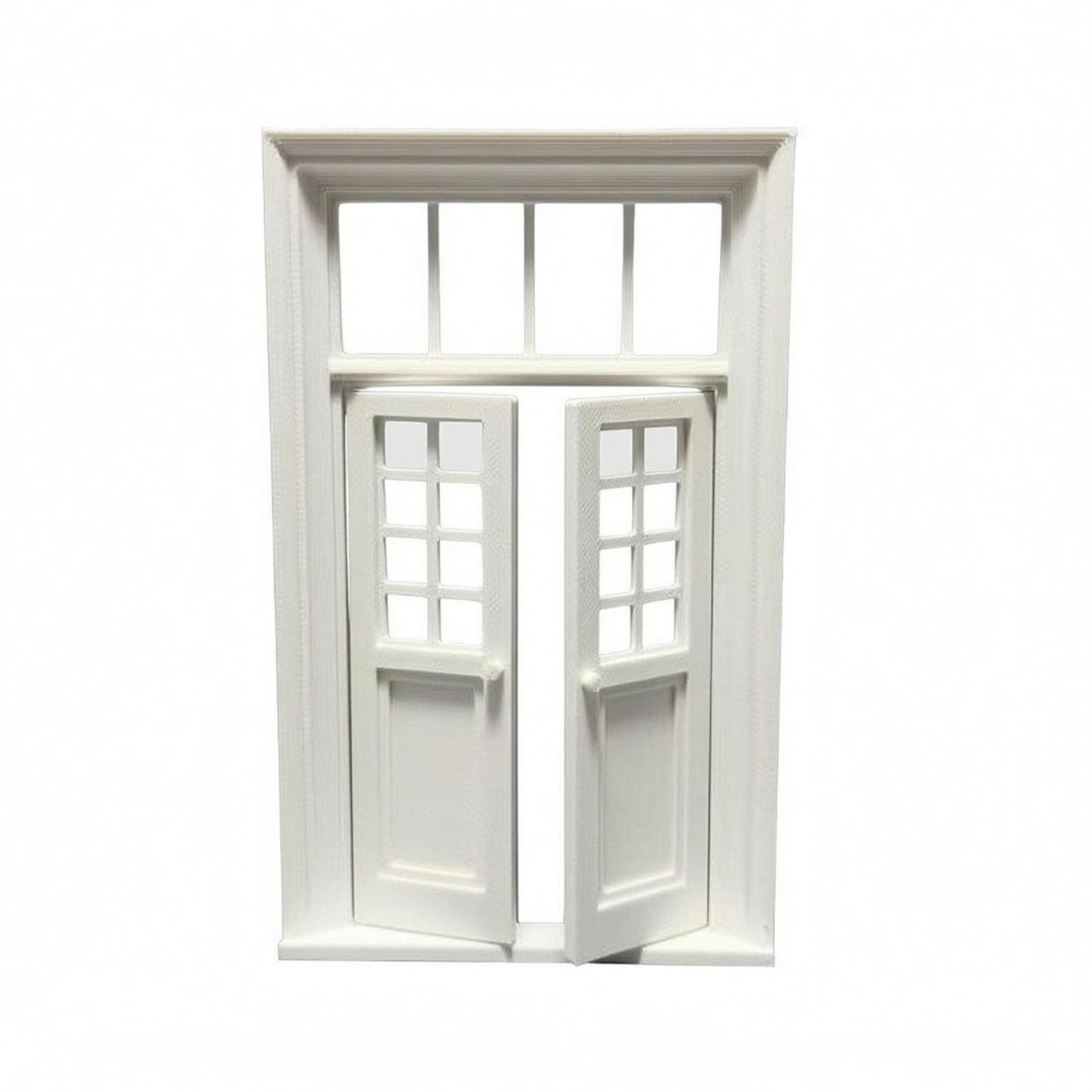 Dollhouse Transom Door White