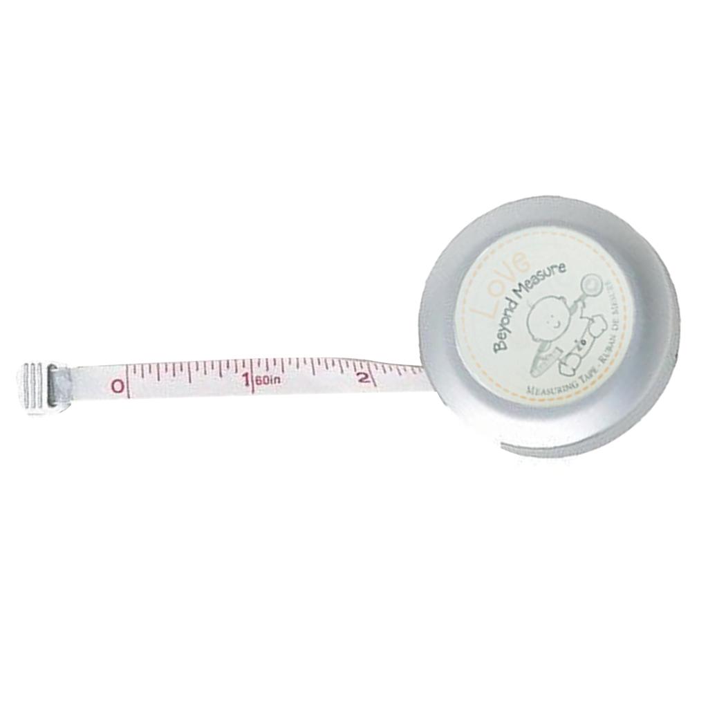 Compact Portable Sewing Tape Measures Retractable Ruler Doublescale