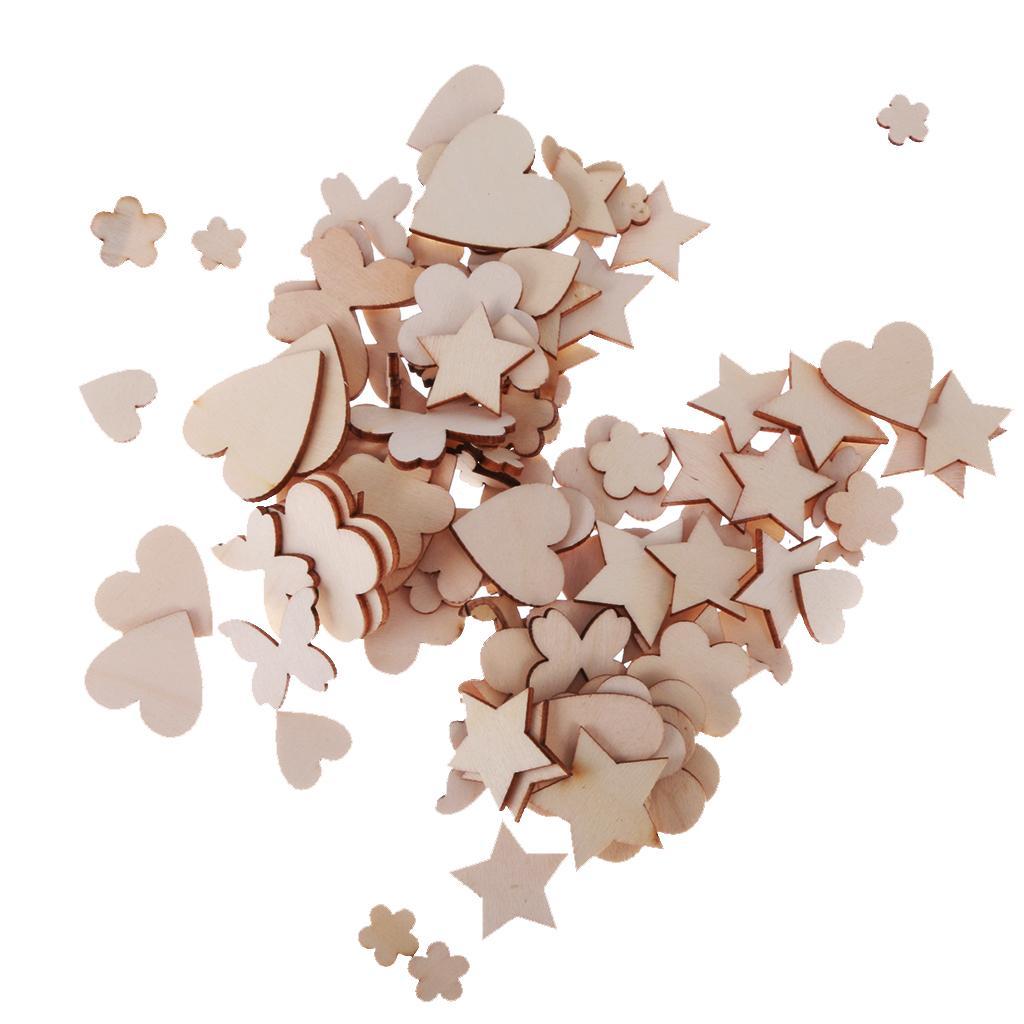Wooden Shape Embellishments