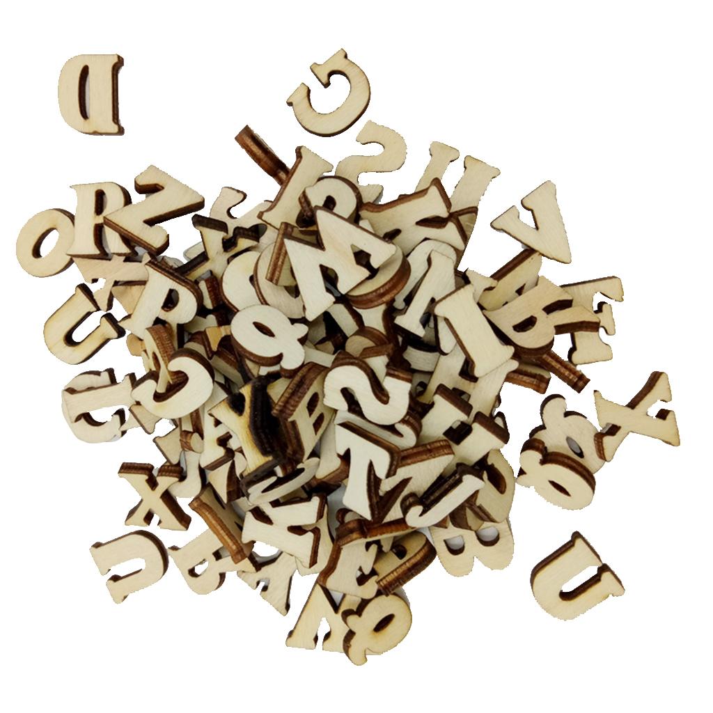 Alphabet Wooden Pieces
