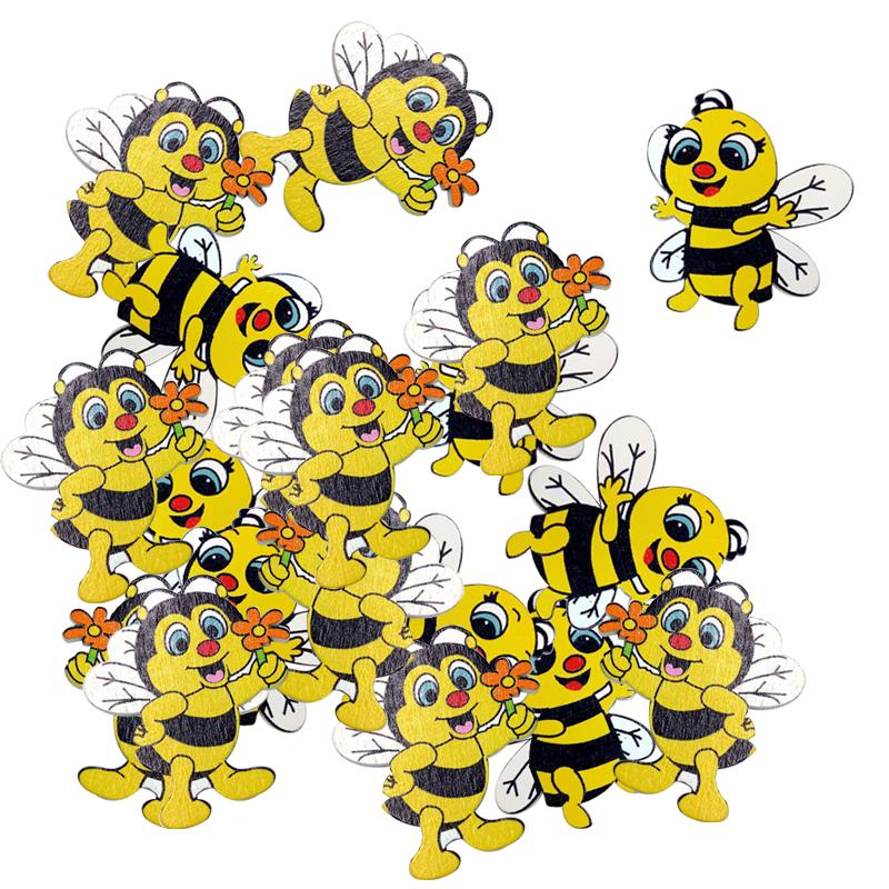 Wood Bee Embellishments