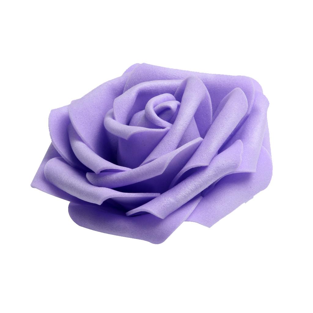 300Pieces PE Foam Rose Flowers Heads Artificial Rose Flowers 8cm 