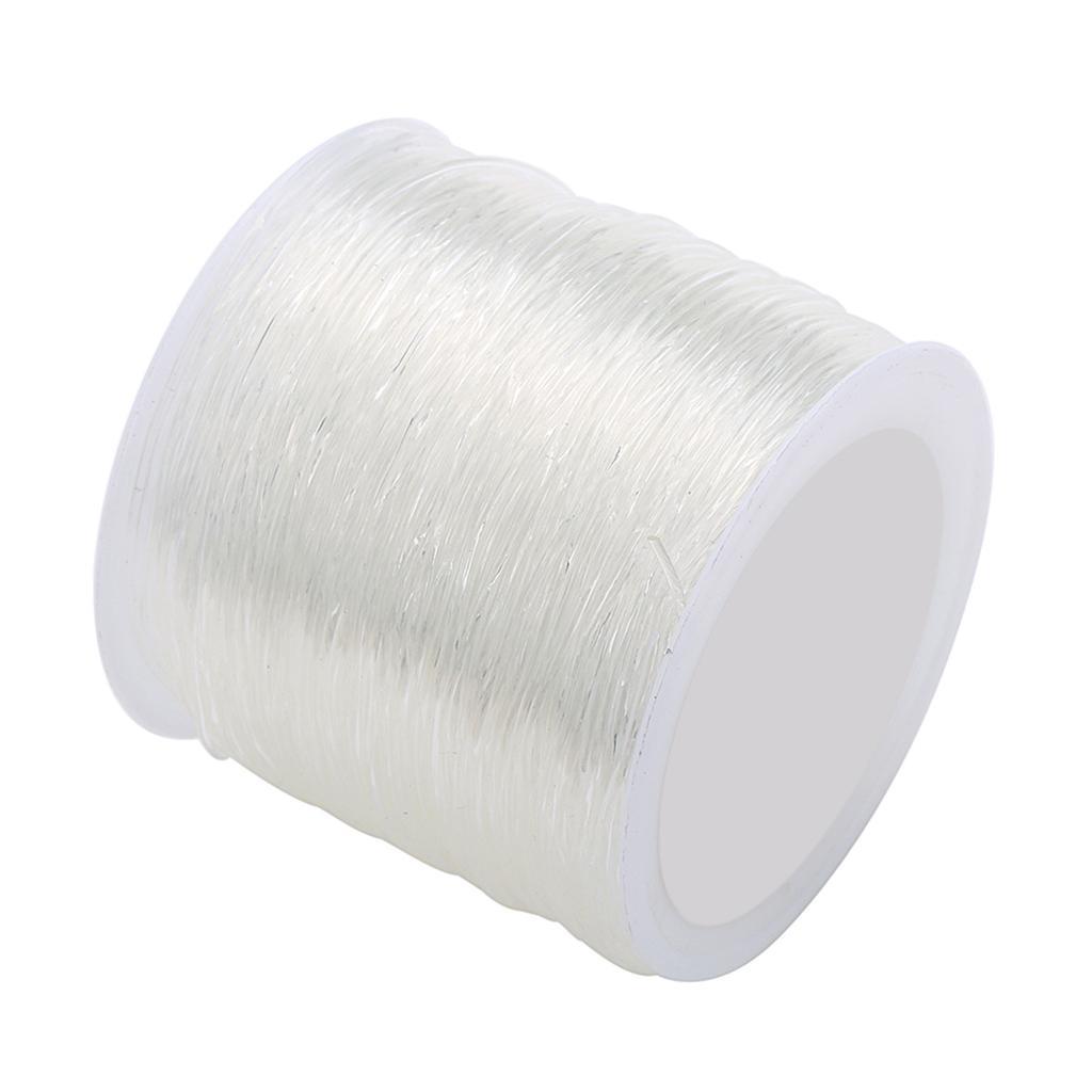 1 Roll Clear Elastic Stretch Thread Beading String for Jewelry Making Craft
