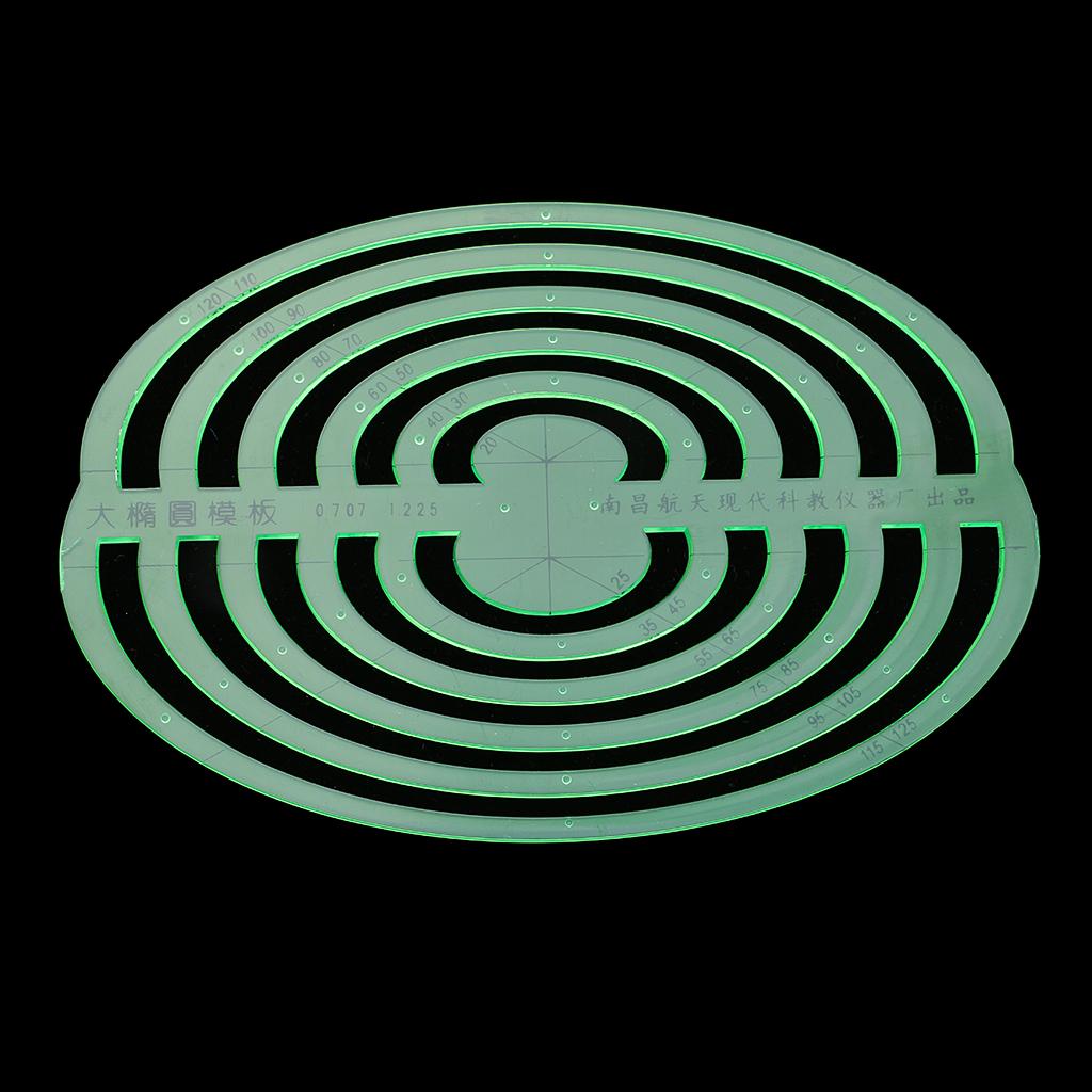 Drawing Template Oval