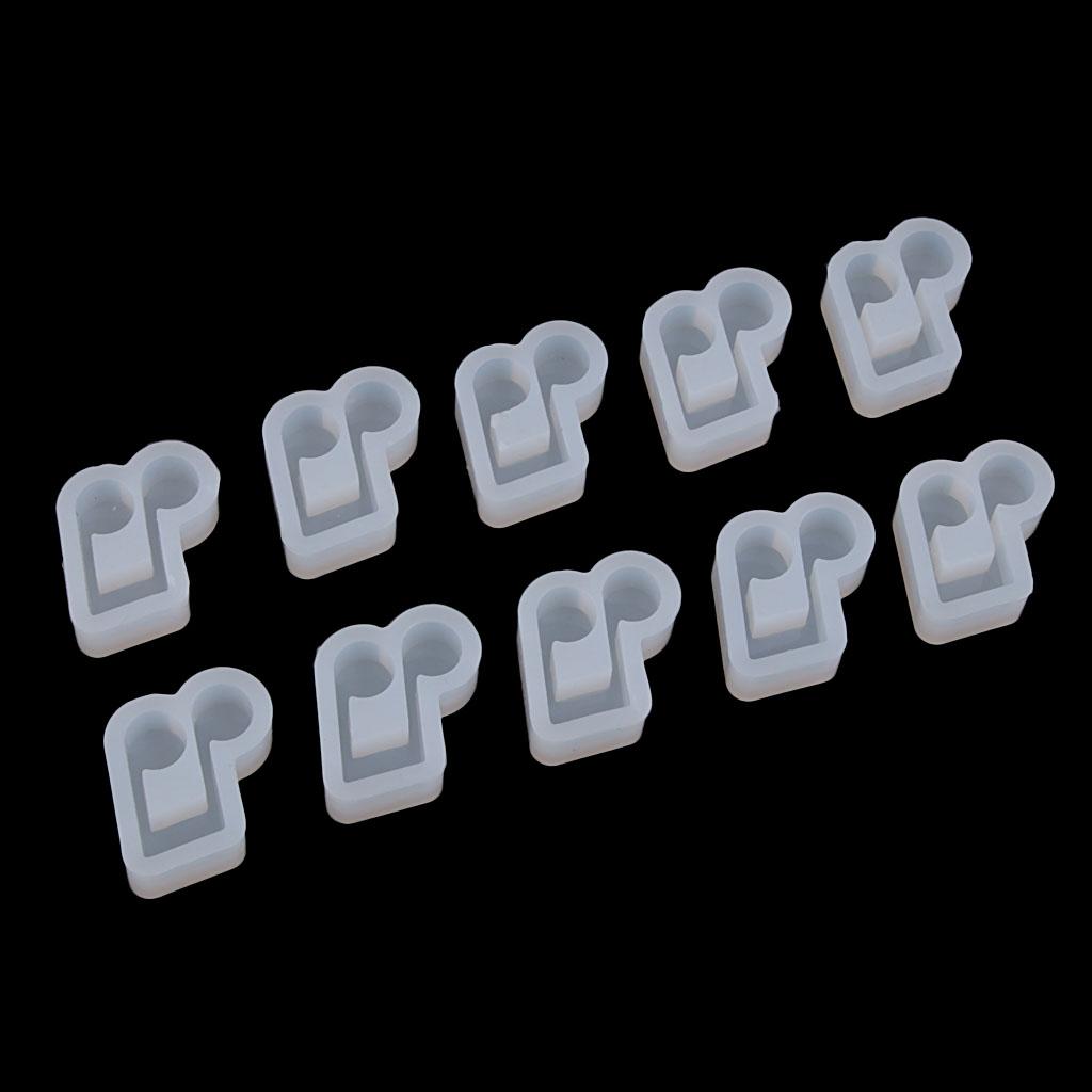 10 Pieces Silicone Cartoon Molds 02
