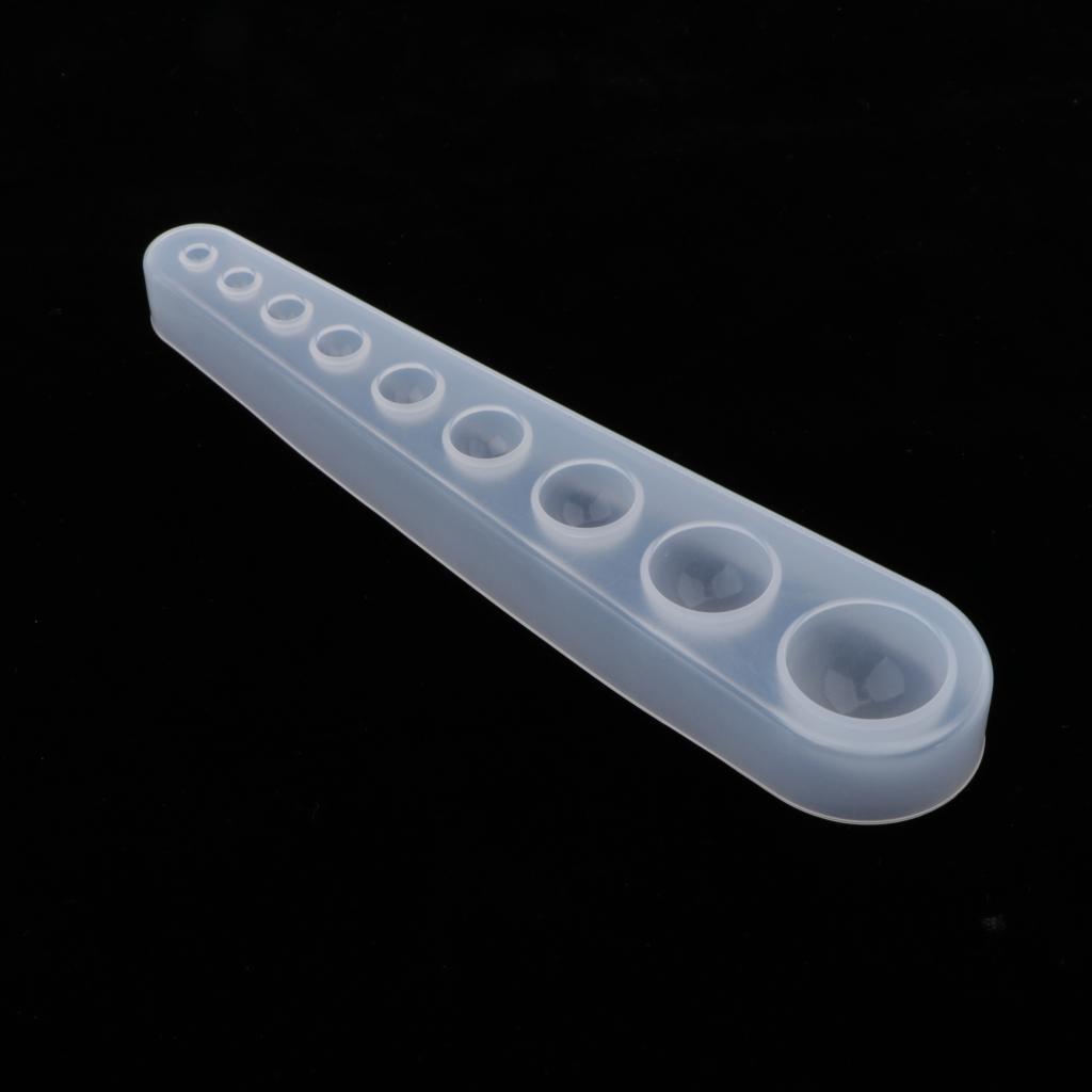 Semicircle Silicone Mold for DIY Epoxy Resin Casting Moulds