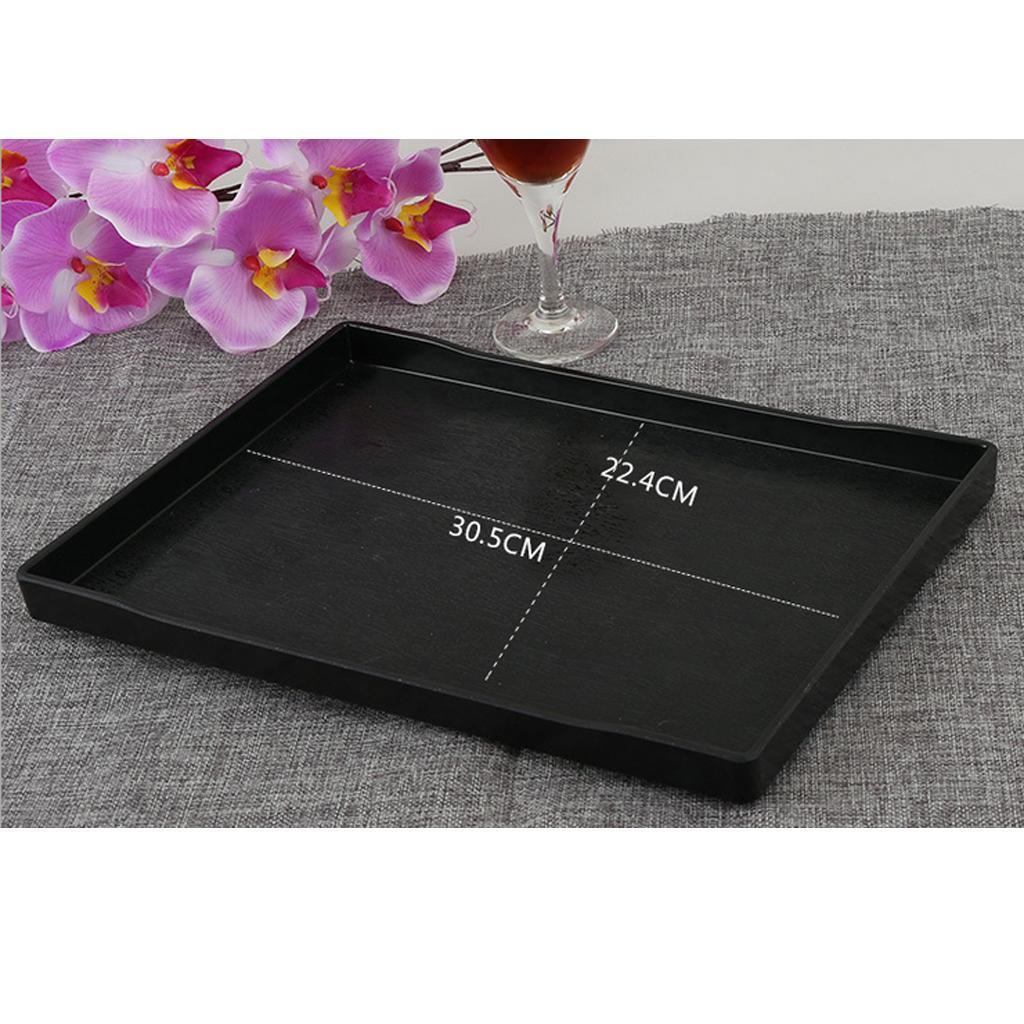 Serving Tray Glass Cup Salad Bowl Plate Food Fruit Snack Dish Melamine Plastic 
