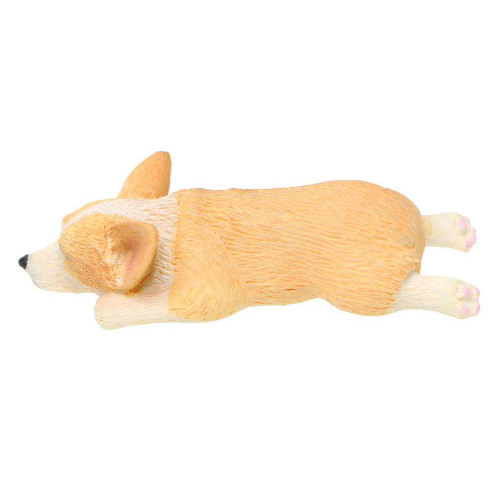 Verschiedene Miniatur liegend Hund Ornament Blumentopf Figur