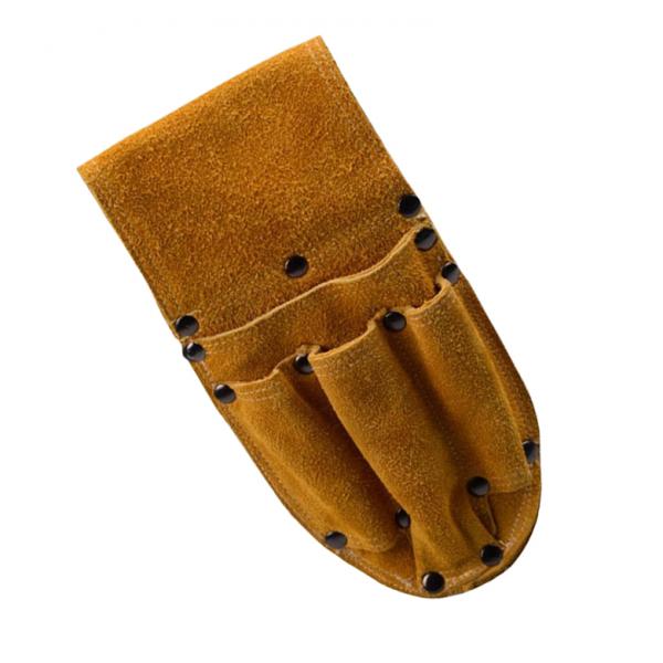 Electrical Tool Bag Waist Hanging Belt Holder Storage Organizer Dark Brown