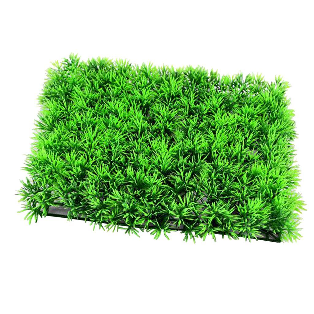 Aquarium Fish Tank Landscaping Simulation Plant Mow lawn