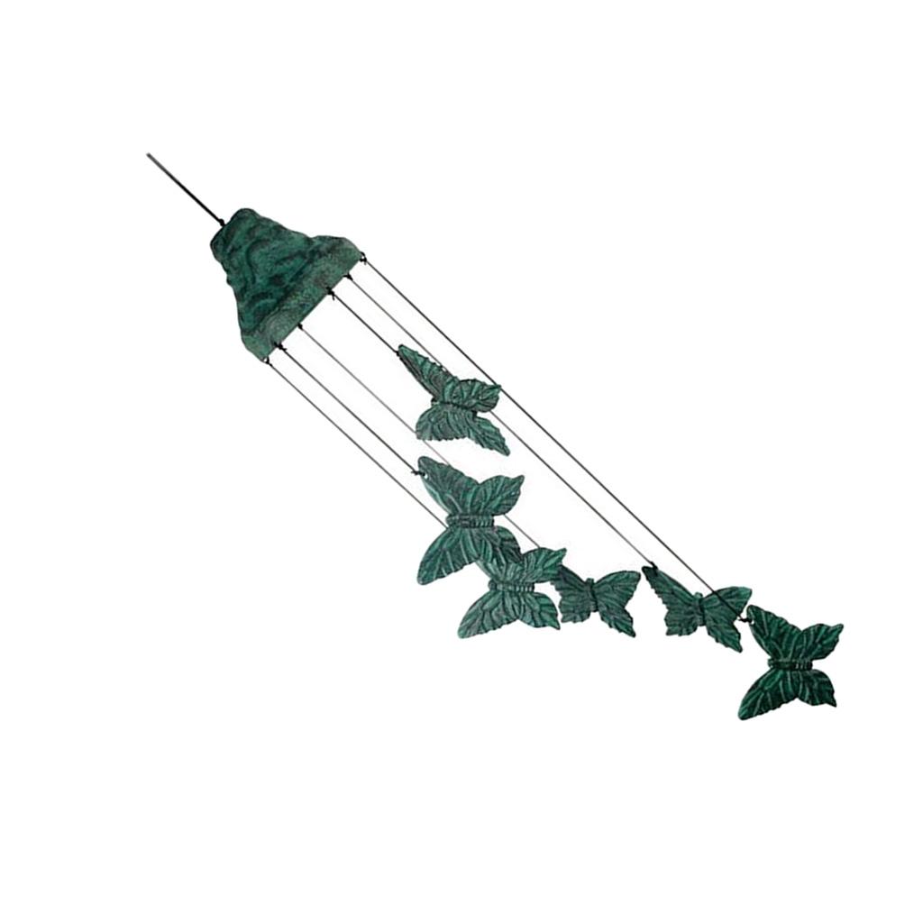 54cm/21'' Wind Chimes Antique Butterfly Design Outdoor Garden, Creative Gifts