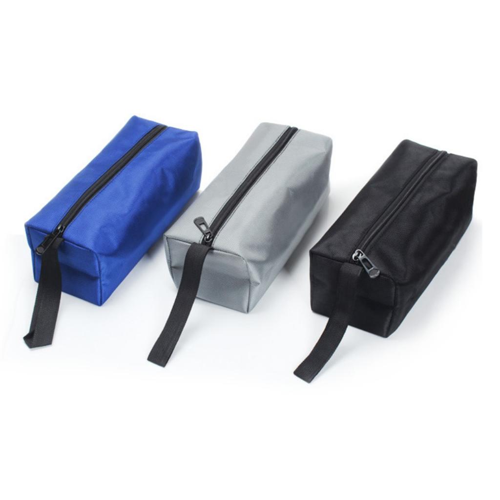 Zipper Tools Bag Multifunctional Oxford Cloth Pouch Organizer Blue S 1680D