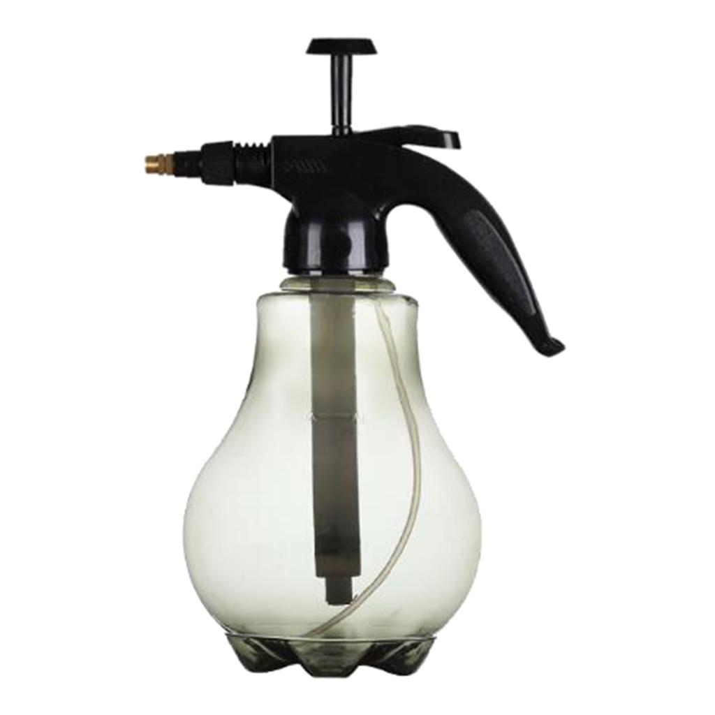 Plastic Transparency Watering Can Spray Bottle Flower Watering Pot Grey