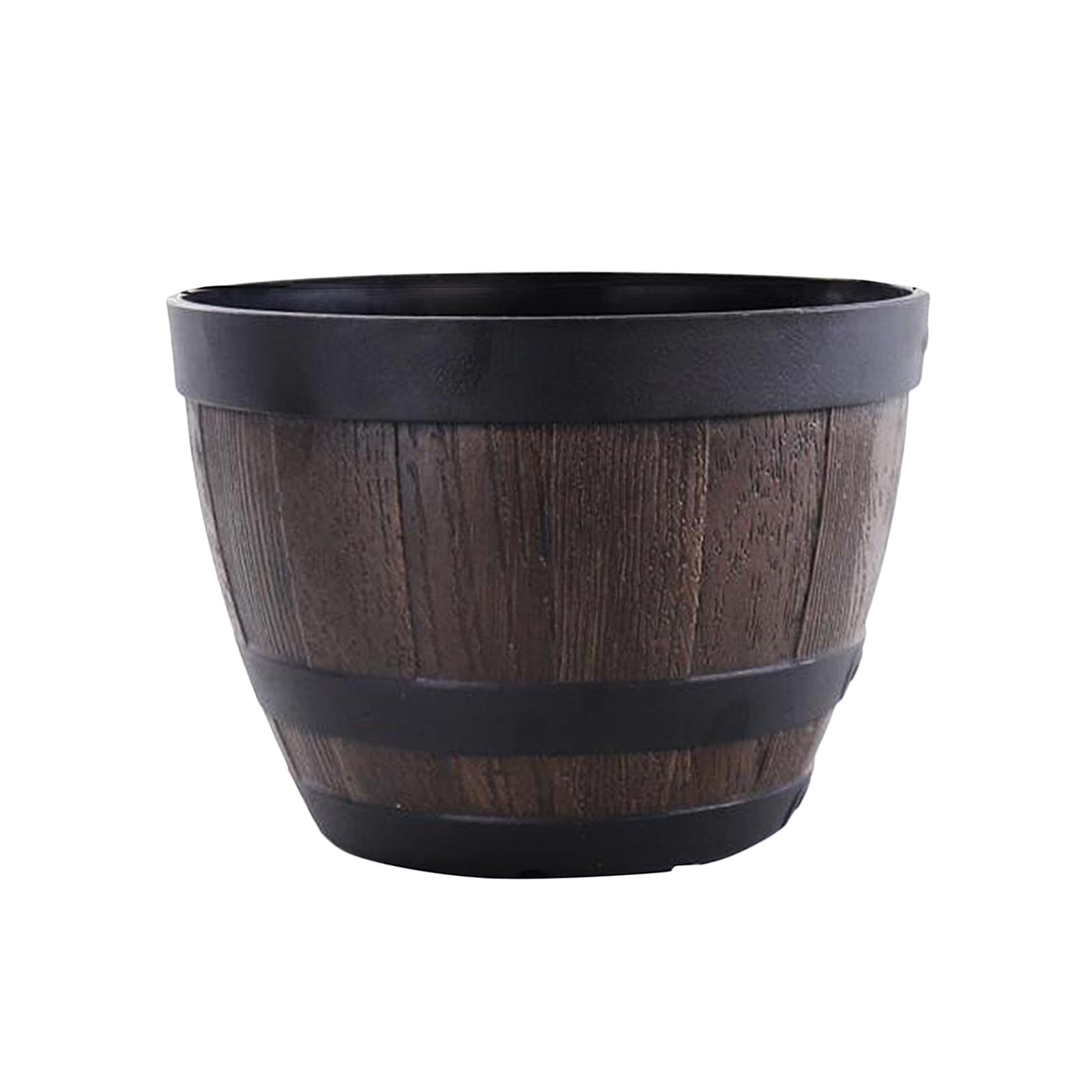 Whiskey Barrel Planter