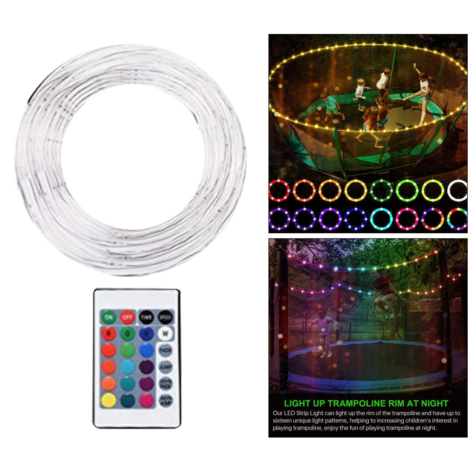 Strip Light with Remote Controller Bright for Patio Christmas Parties Gift