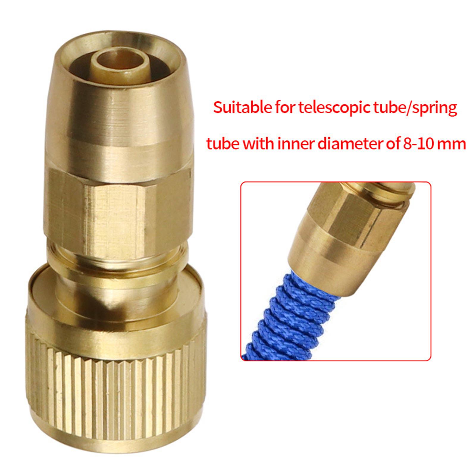 Hose Adapter quickly Connect Fitting Thread Fitting Brass for Garden