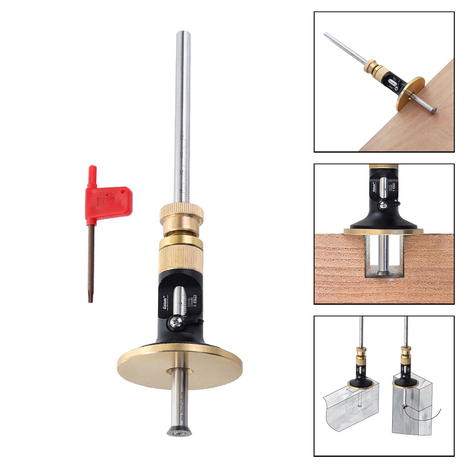 Wheel Marking Gauge Tools Versatile Line Drawing Ruler for Accurate Scribing