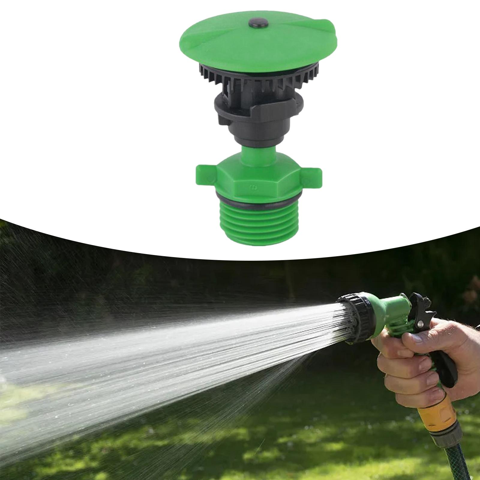 Garden Watering Sprinkler Oscillating Rotary Sprinkler for Orchard Yard Lawn Green