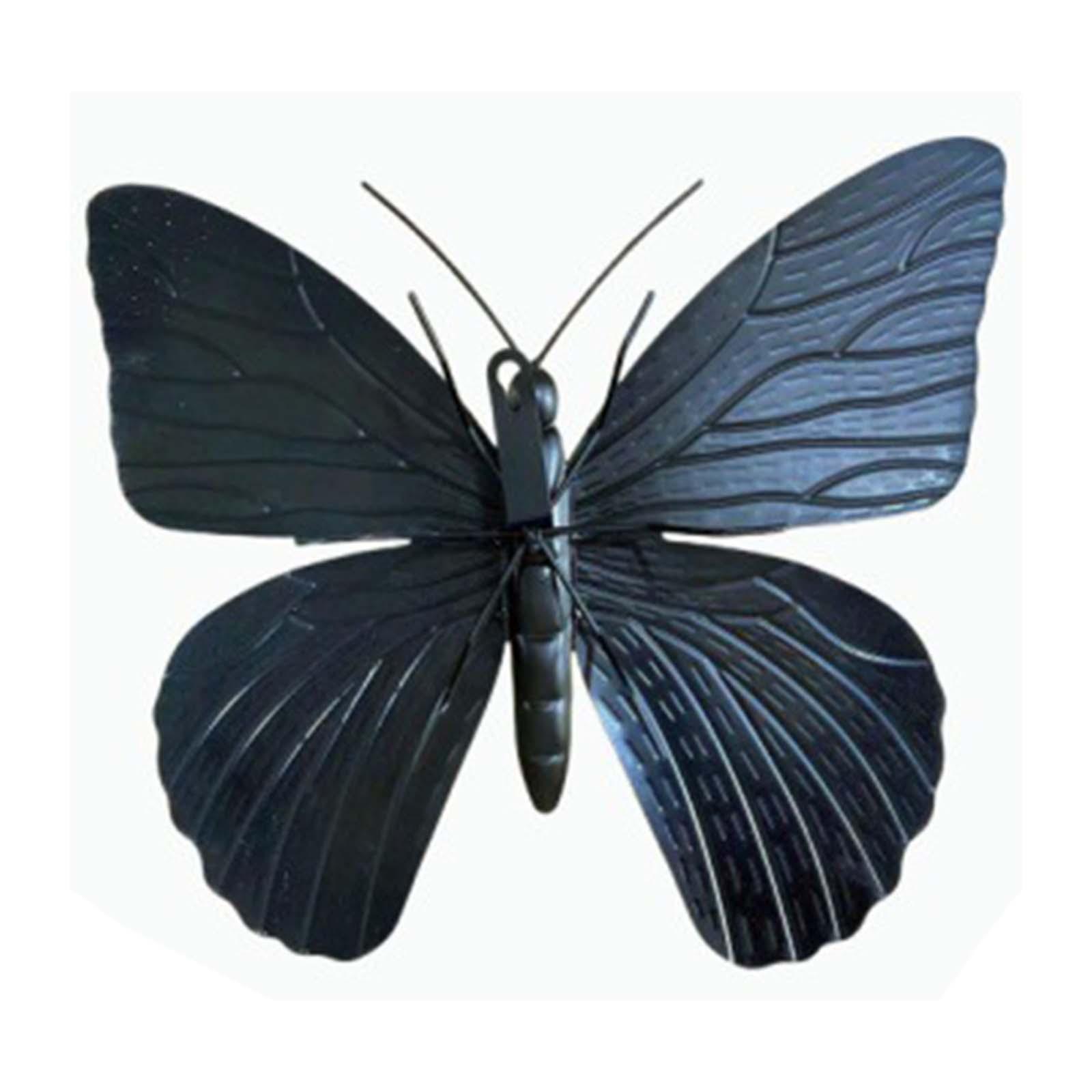 Butterfly Wall Hanging Ornament Housewarming Fireplace Butterfly Statue Pink