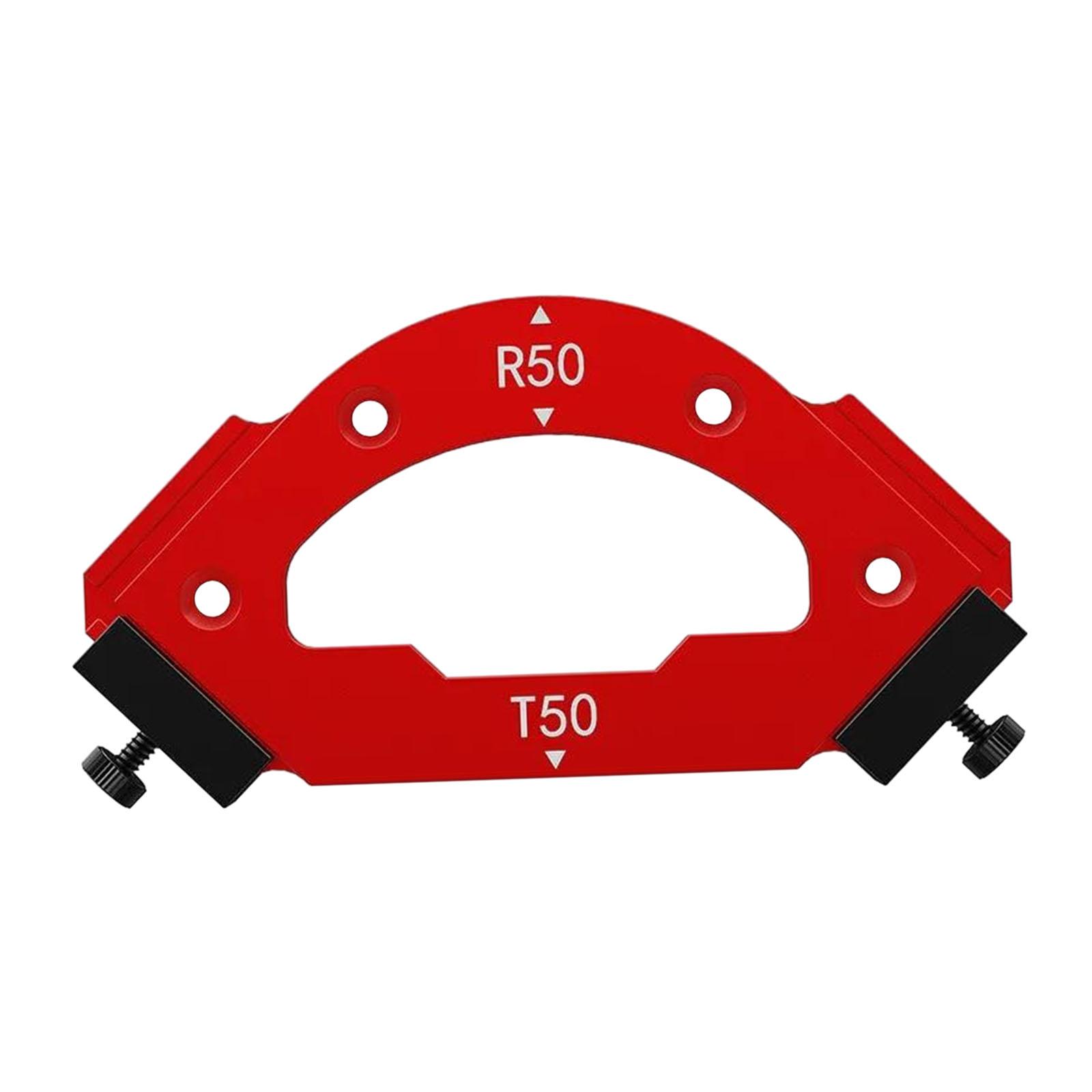 CURVE Angle Positioning Template Hardware for Home Carpentry Cutting Machine 73mmx138mm