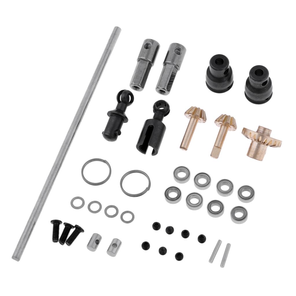 Metal Drive Assembly Pack for WPL 1/16 RC Car Pick-up Truck  Spare Parts