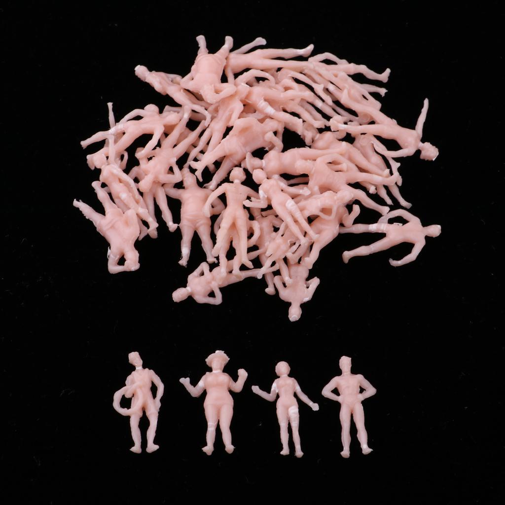 Model Train People Figures 1:87 Scale
