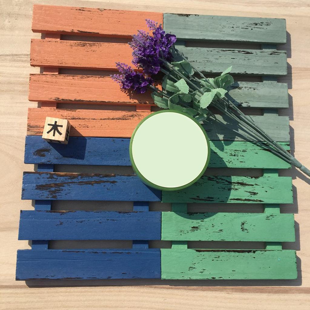 Wood Board Fence Photography Background Backdrop DIY Craft Accs Green S