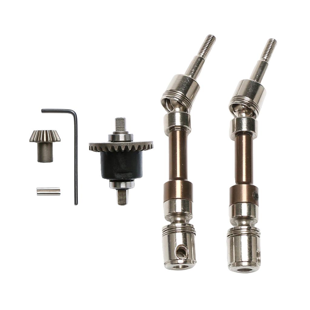 For WLtoys 12428 RC Car Upgrade Parts Shaft + Differential