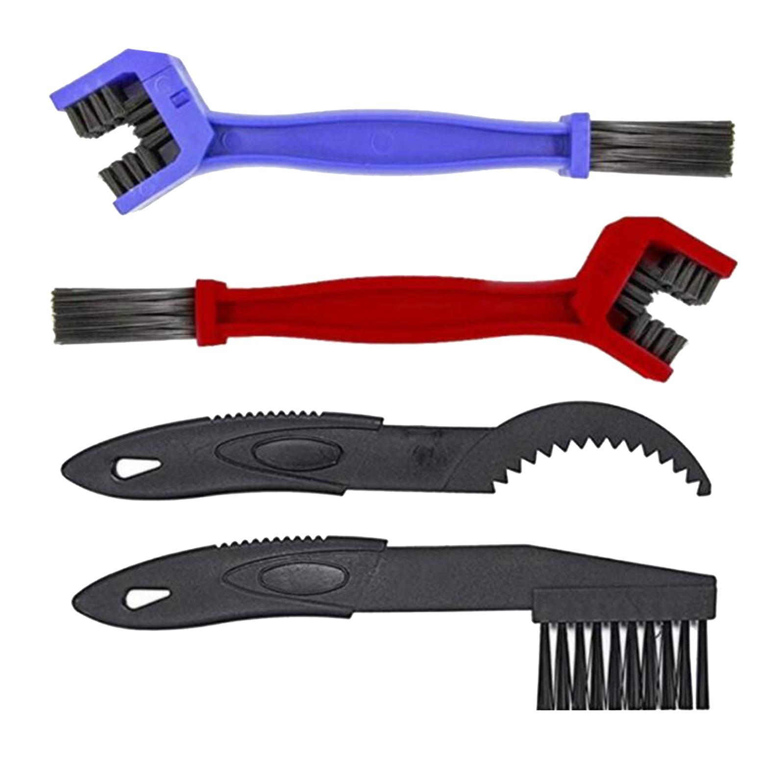 Bike Chain Cleaner Maintenance Tool 4Pcs 26x9x4cm