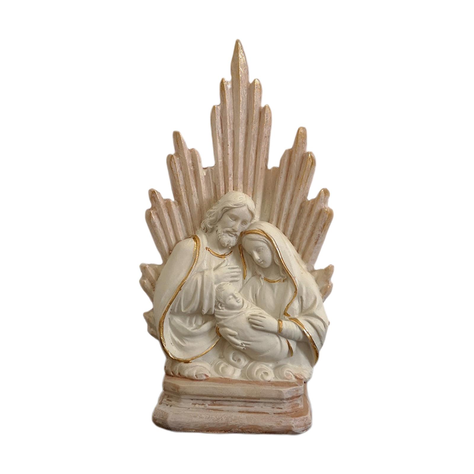Resin Holy Family Figurine