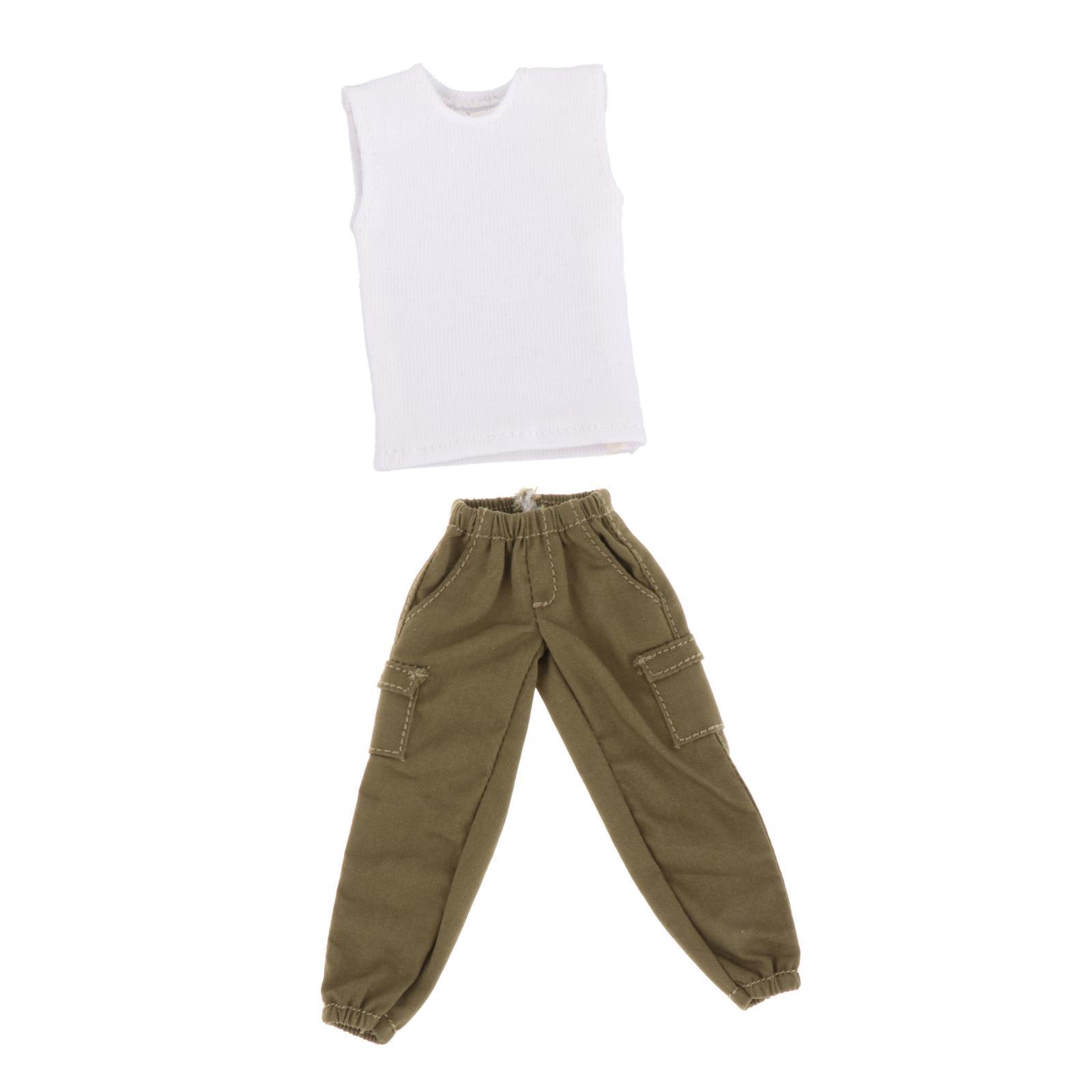 Male Figure Cargo Pants Tank Top