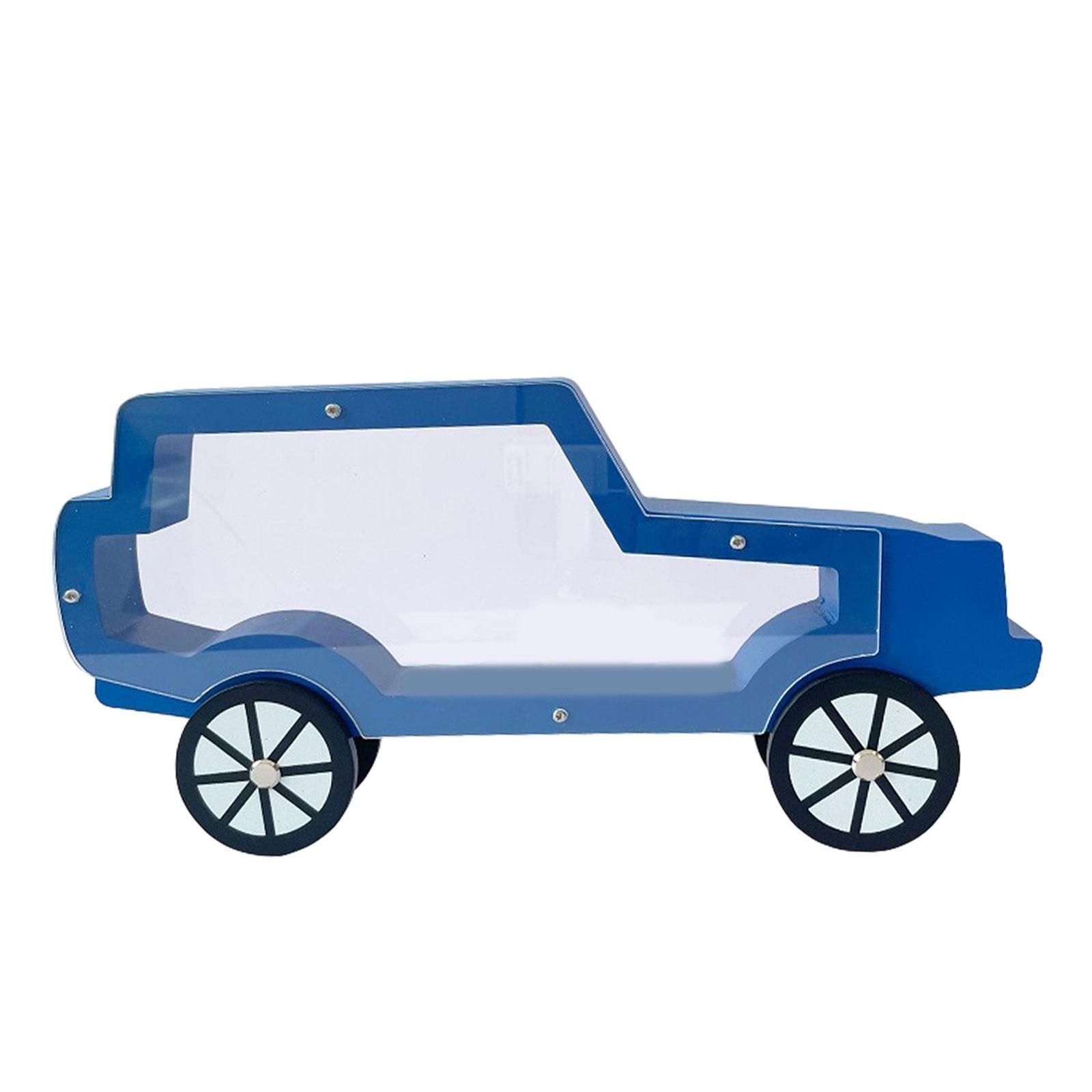 Car Shaped Piggy Bank Blue