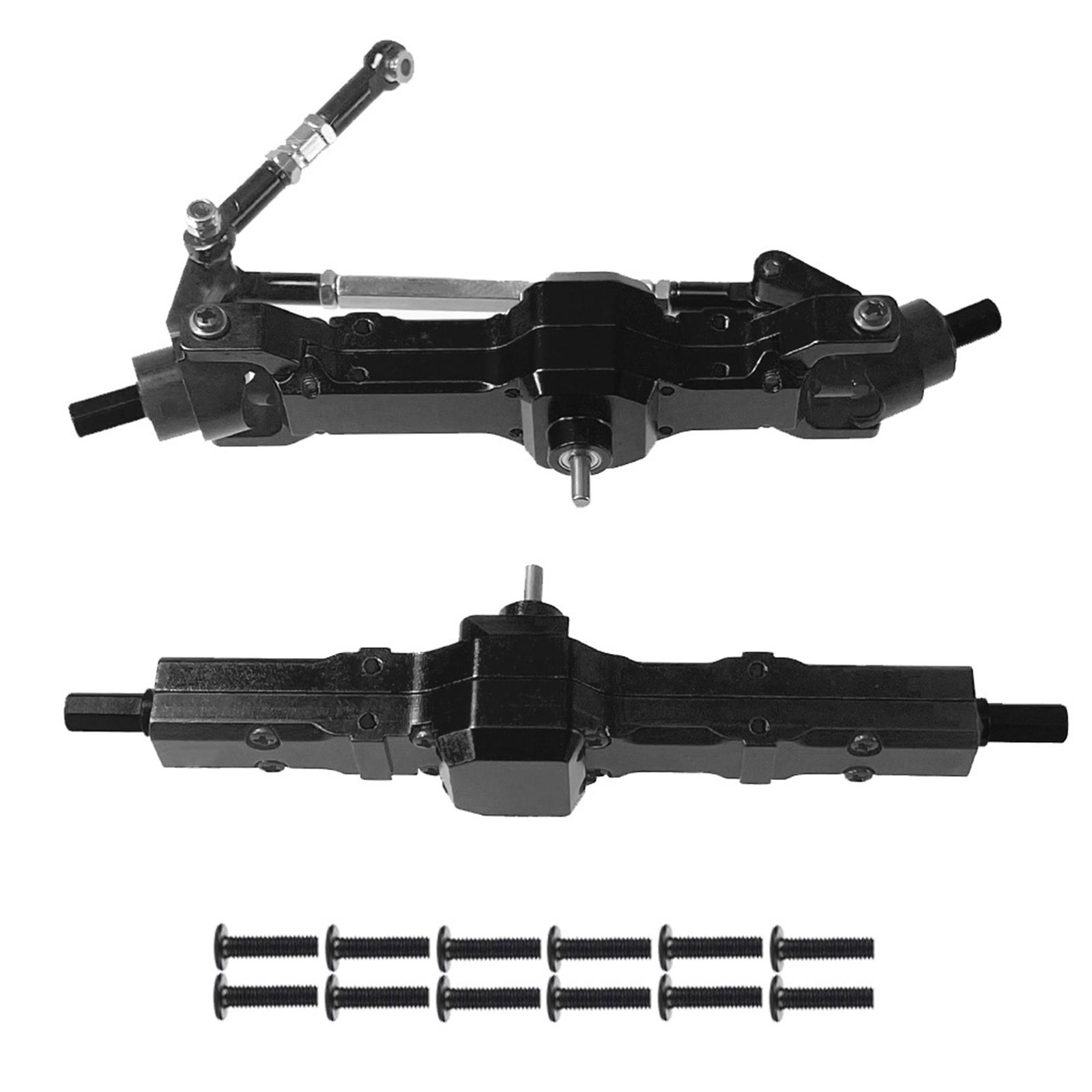 RC Car Front and Rear Axles Assembly