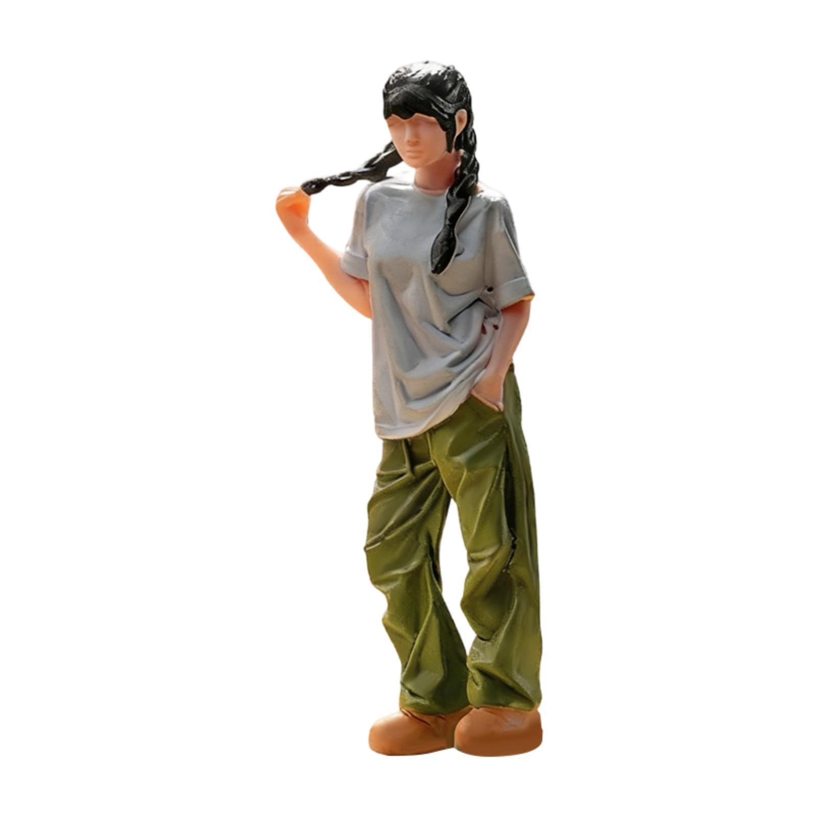 Girl Miniature Figure