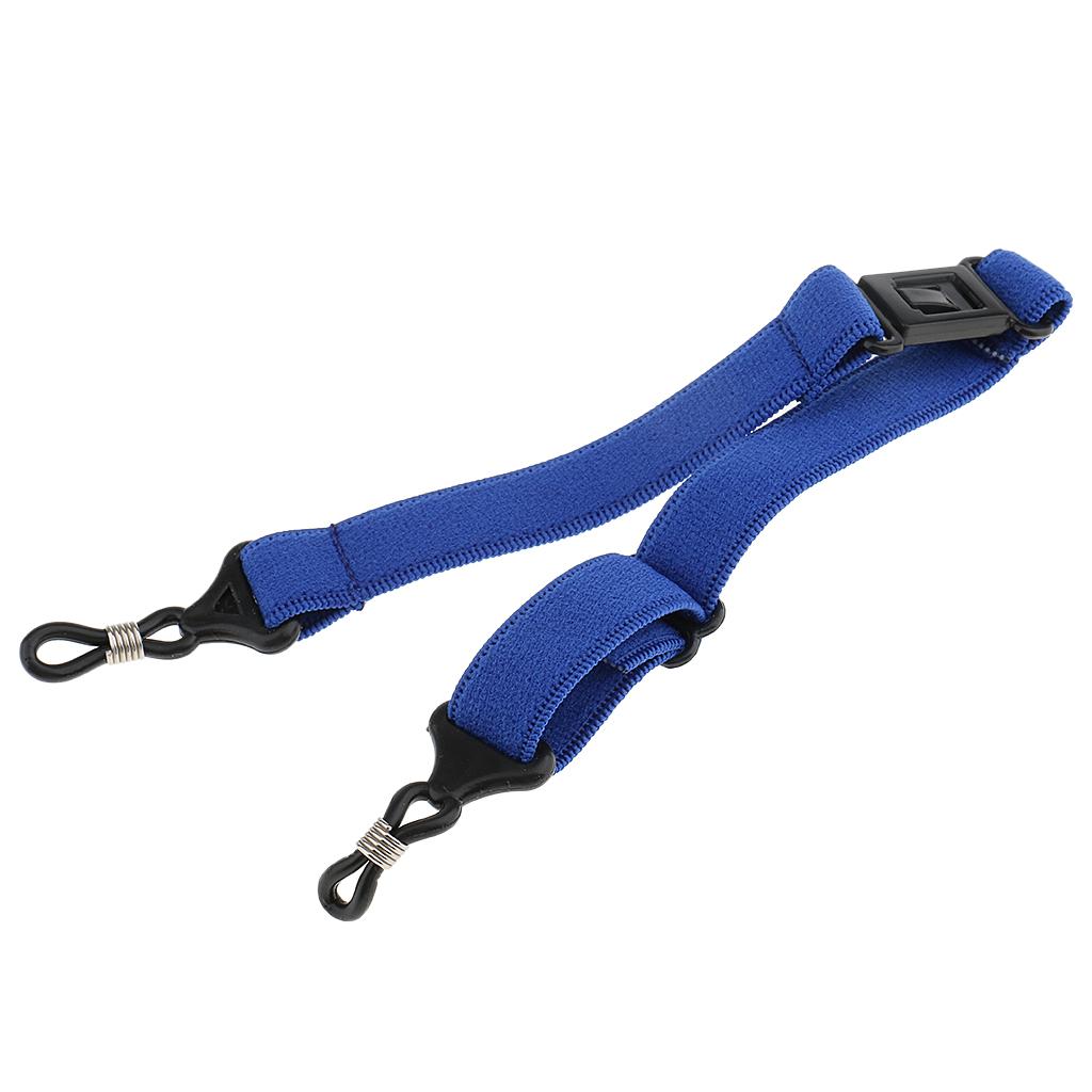 2x5Piece Sports Anti-slip Eyegalss Chain Glassses Lanyard Eyewear Holder Blue