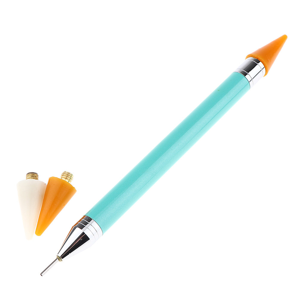 Miniaturansicht 5  - 2 Möglichkeiten Nail Art Strass Punktierung Werkzeuge Stift Nail Art