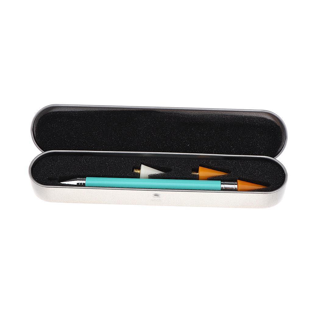 Miniaturansicht 2  - 2 Möglichkeiten Nail Art Strass Punktierung Werkzeuge Stift Nail Art