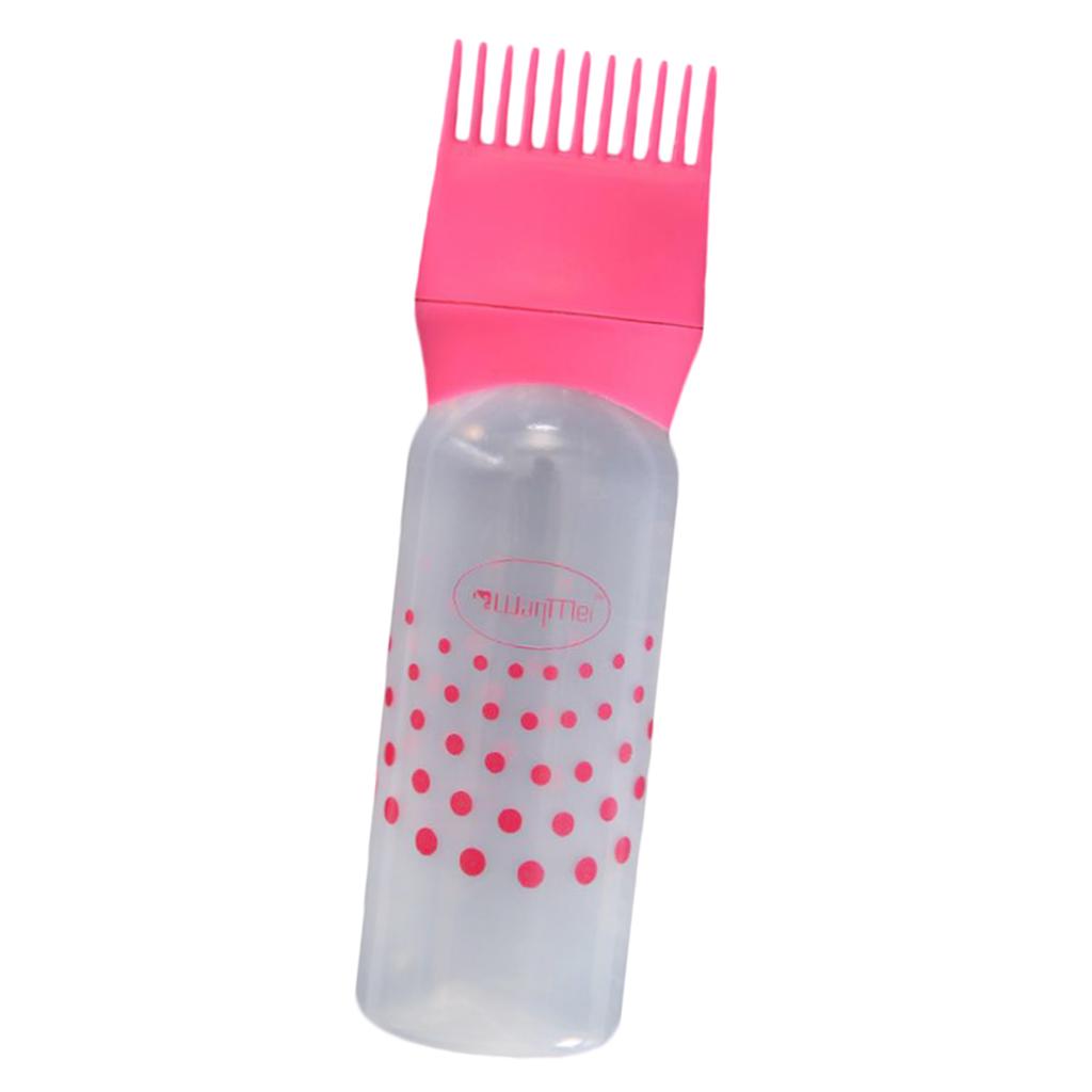 Plastic Hair Dye Applicator Salon Coloring Bottle Comb ...