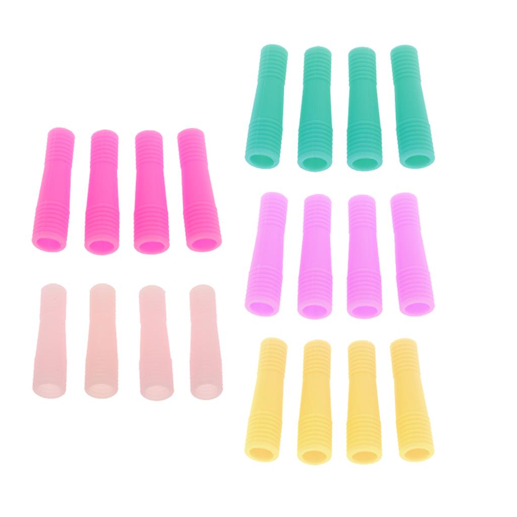 2 Pairs Silicone Cuticle Nipper Dead Skin Clipper Protective Cover Purple