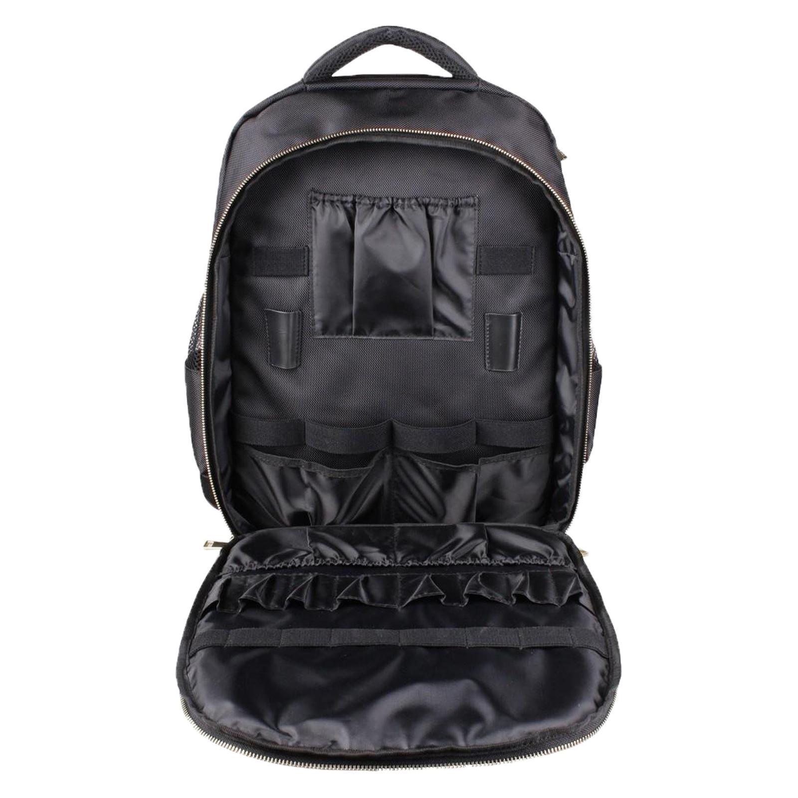 Portable  Makeup Tool Bag for Barber Stylist Black