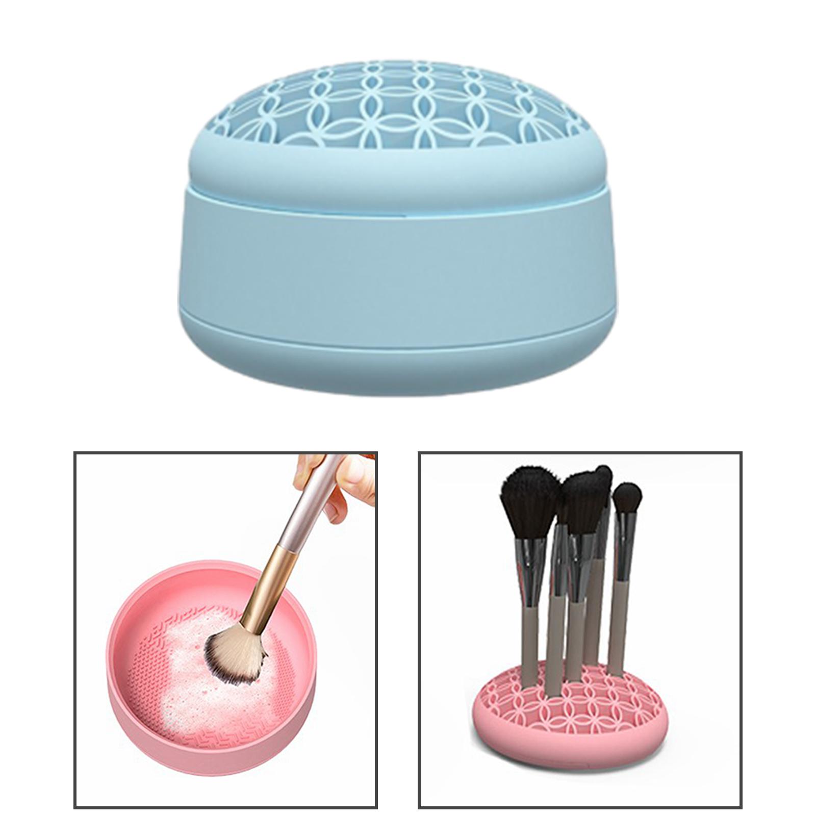 2 Piece Brush Cleaning Holder Brushes Cleaning Tool Organizer for Brush