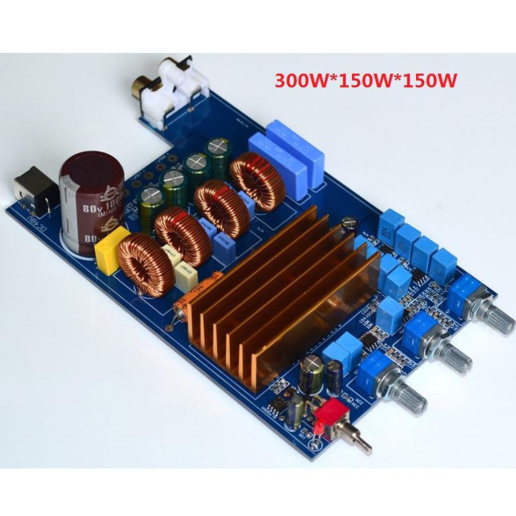 TPA3255 Digital 30V-48V Amplifier Board Class D TPA3255 300W+2x150W Audio Amp Module