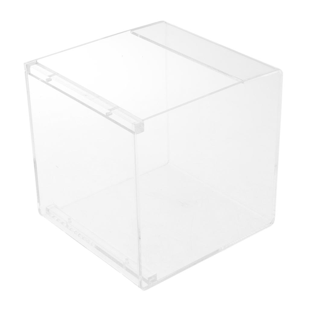 Spacious Acrylic Bath House Bird Cage Bird Bath for Cockatiels Parrots